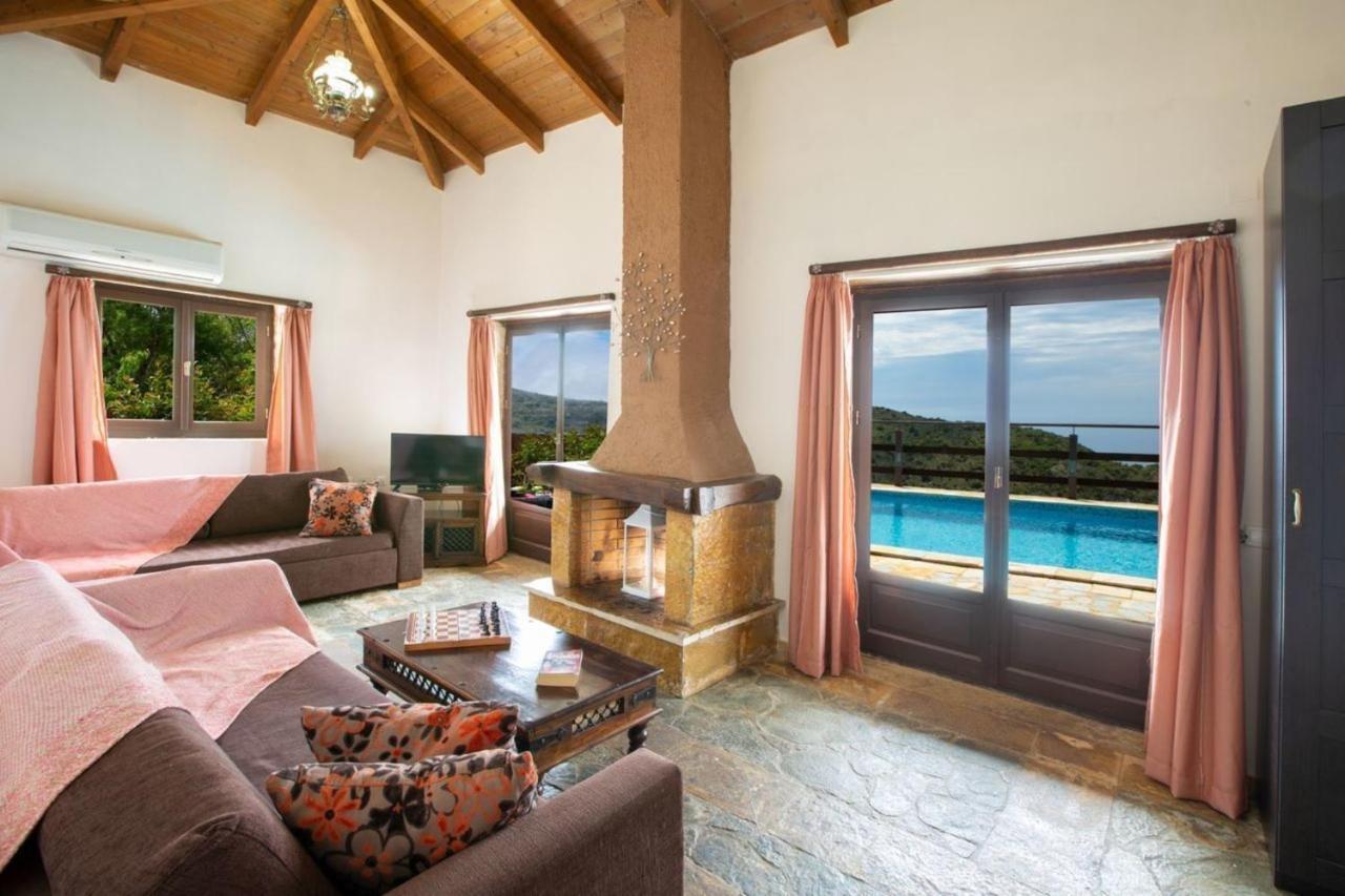 Amadryades Villas-Villa Terina Chortáta Екстериор снимка